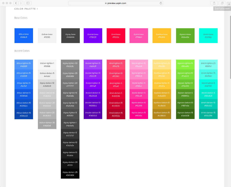 Building Your Color Palette - Refactoring UI