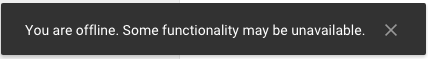 Google Drive clarifies expectations around offline functionality.