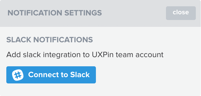 Slack integration step1